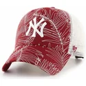 cappellino-trucker-rosso-di-new-york-yankees-mlb-mvp-palma-di-47-brand