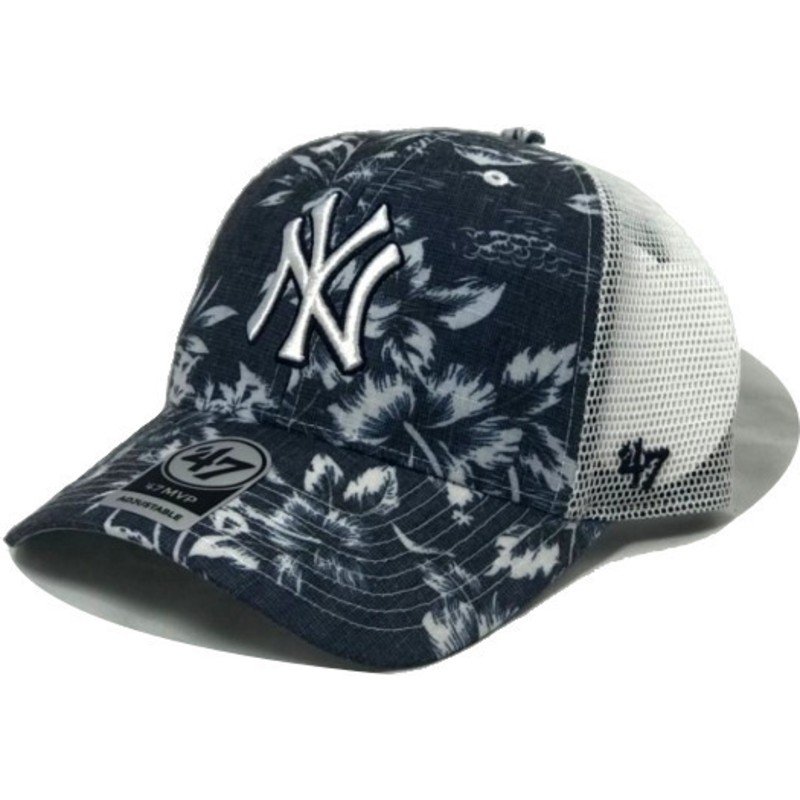 47-brand-new-york-yankees-mlb-mvp-south-coast-trucker-cap-marineblau
