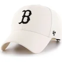 cappellino-curva-crema-snapback-dei-boston-red-sox-mlb-mvp-di-47-brand
