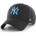 cappellino-nero-snapback-con-visiera-curva-e-logo-blu-dei-new-york-yankees-mlb-mvp-di-47-brand