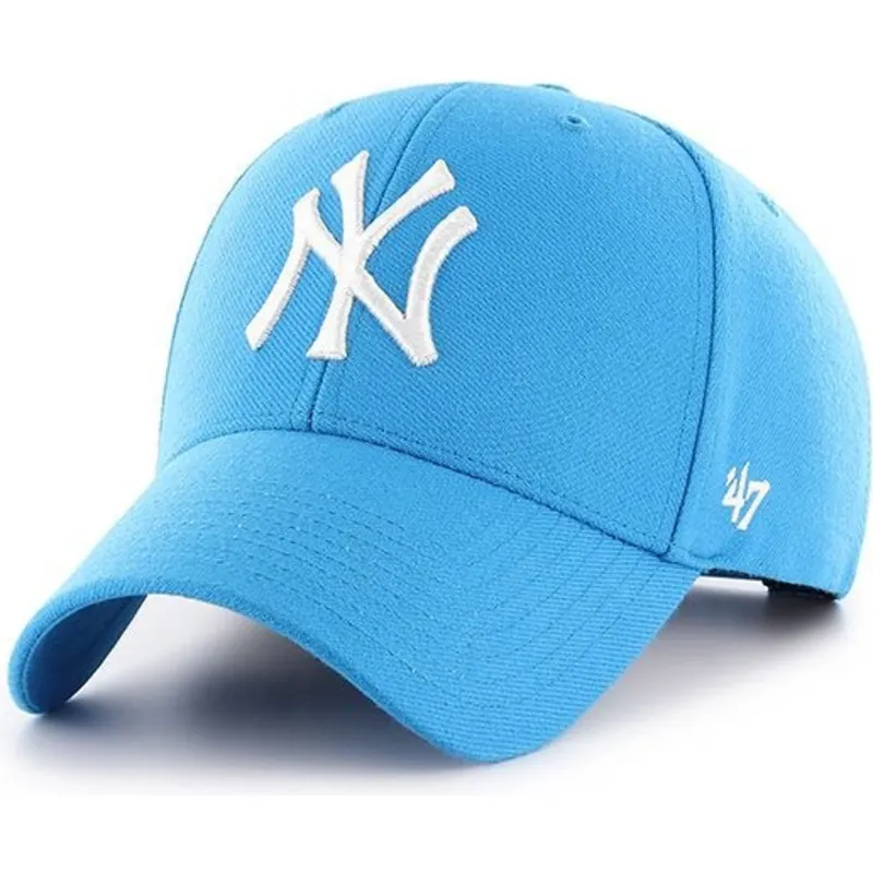 cappelli-curva-blu-snapback-glaciar-dei-new-york-yankees-mlb-di-47-brand cappelli-curva-blu-snapback-glaciar-dei-new-york-yankees-mlb-di-47-brand