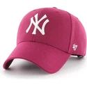 mutzen-gebogen-rosa-snapback-galaxy-der-new-york-yankees-mlb-von-47-brand