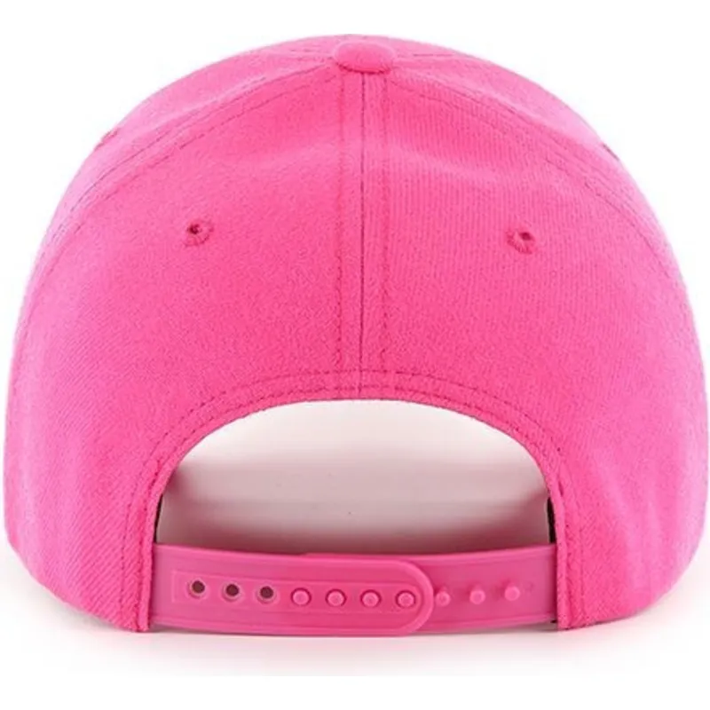 cappellino-curvo-rosa-magenta-snapback-dei-new-york-yankees-mlb-mvp-di-47-brand