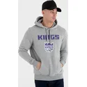 grauer-kapuzenpullover-sacramento-kings-nba-von-new-era