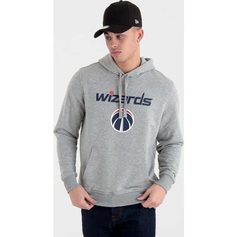 felpe-con-cappuccio-grigio-pullover-hoody-dei-washington-wizards-nba-di-new-era