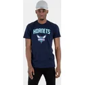 maglietta-a-maniche-corte-blu-navy-dei-charlotte-hornets-nba-di-new-era