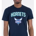 maglietta-a-maniche-corte-blu-navy-dei-charlotte-hornets-nba-di-new-era