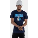 magliette-manica-corta-blu-marino-de-dei-dallas-mavericks-nba-di-new-era