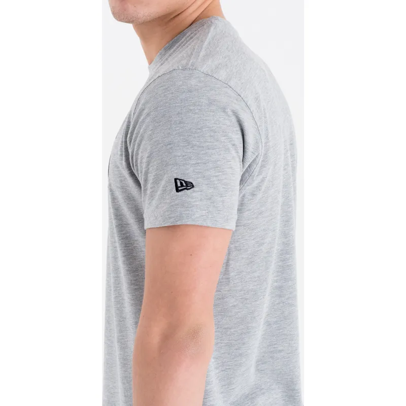 magliette-manica-corta-grigio-de-dei-los-angeles-clippers-nba-di-new-era