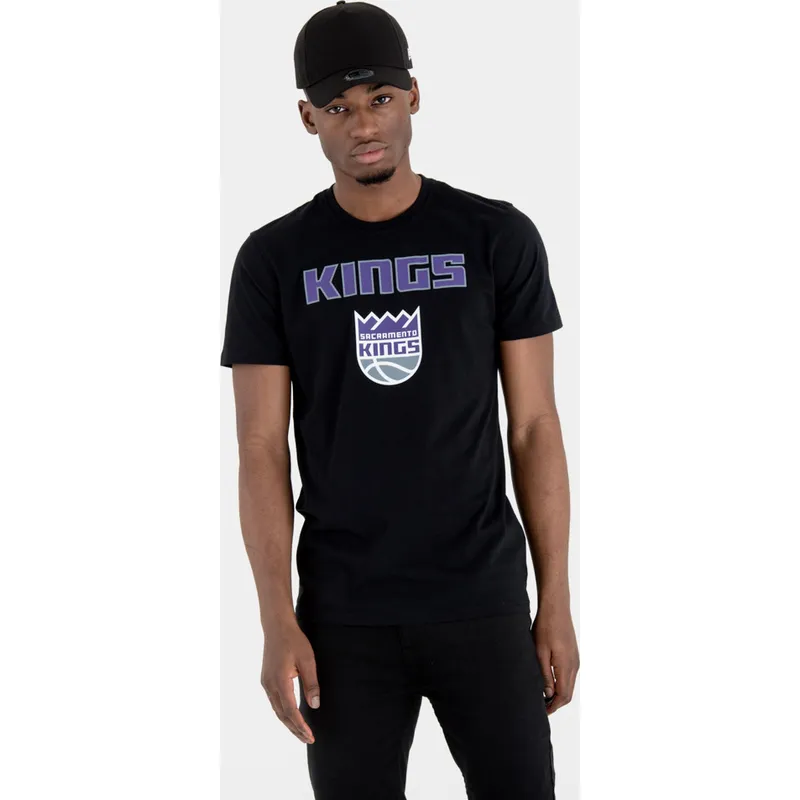 svart-kortarmad-t-shirt-sacramento-kings-nba-fran-new-era