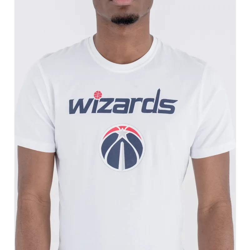 magliette-manica-corta-bianco-de-dei-washington-wizards-nba-di-new-era