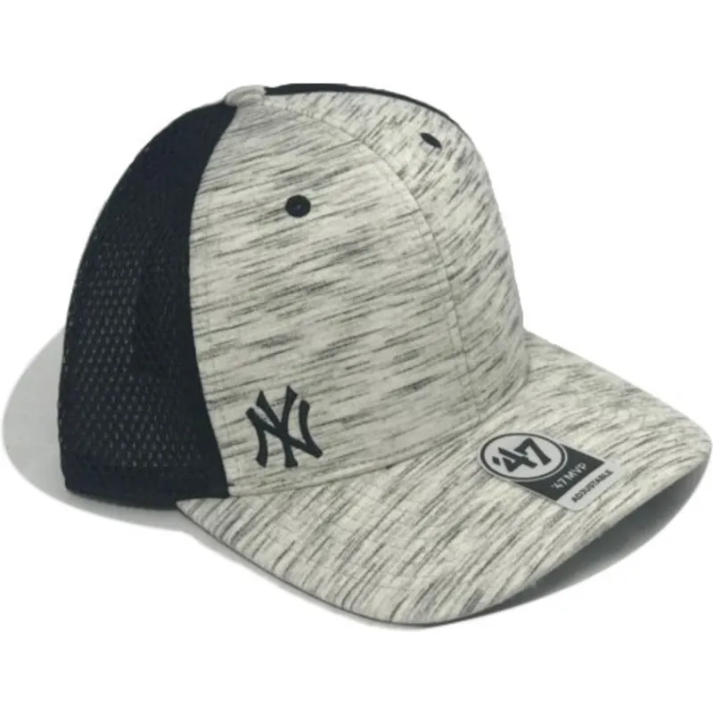 mutzen-gebogen-grau-snapback-jaspeado-der-new-york-yankees-mlb-von-47-brand mutzen-gebogen-grau-snapback-jaspeado-der-new-york-yankees-mlb-von-47-brand
