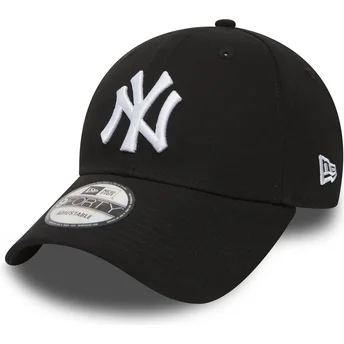new-era-new-york-yankees-mlb-9forty-essential-justerbar-sort-buet-kasket