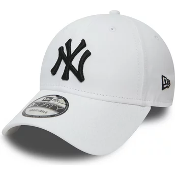 Casquette courbée blanche ajustable 9FORTY Essential New York Yankees MLB New Era