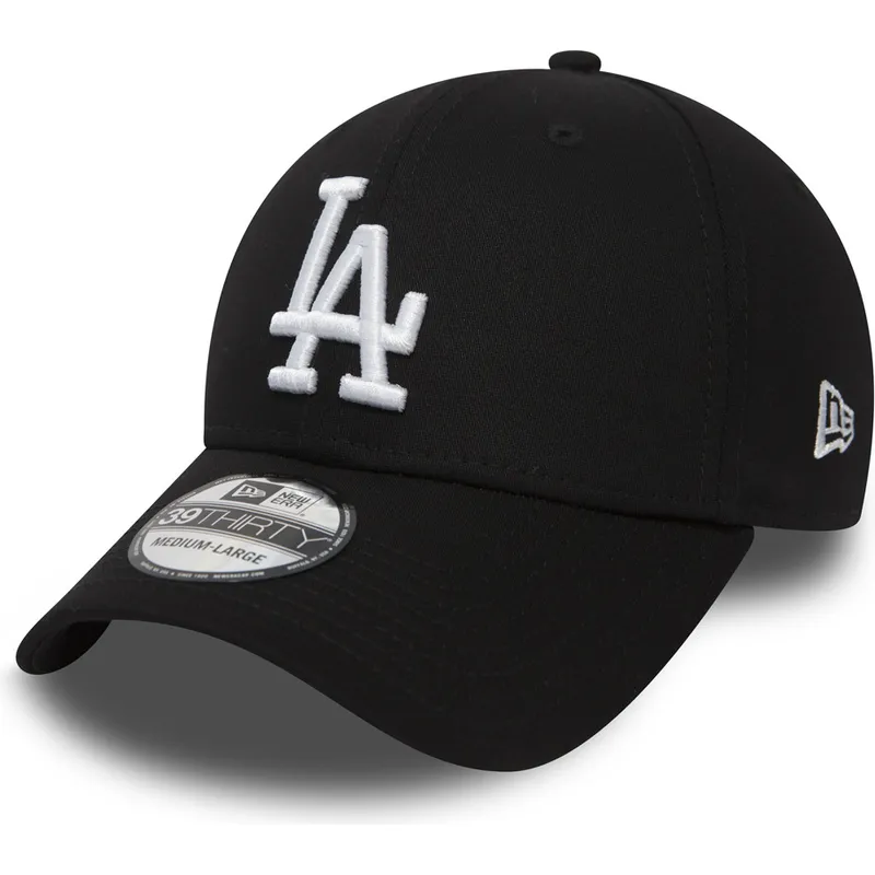 sort-buet-kasket-justerbar-39thirty-essential-fra-los-angeles-dodgers-mlb-fra-new-era