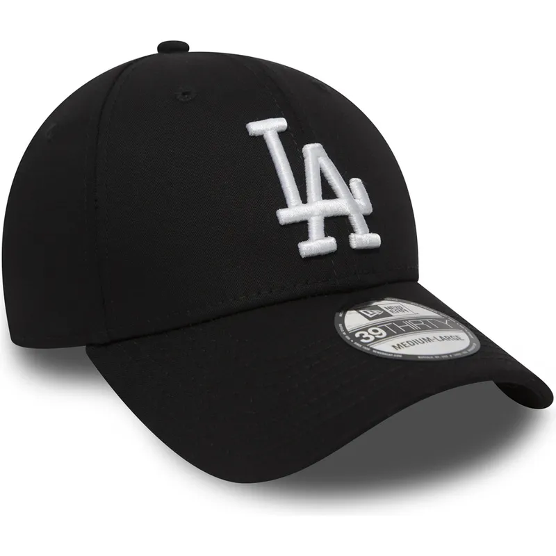 svart-bojd-keps-justerbar-39thirty-essential-fran-los-angeles-dodgers-mlb-av-new-era