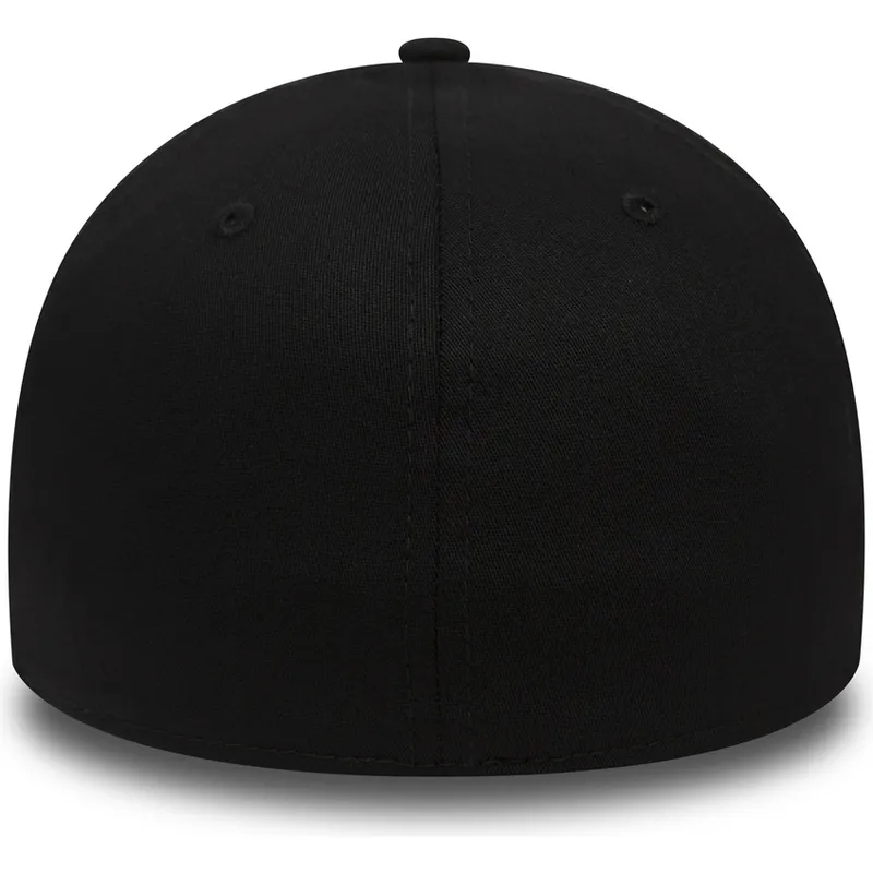 czarna-dopasowana-czapka-z-zakrzywionym-daszkiem-39thirty-essential-los-angeles-dodgers-mlb-new-era