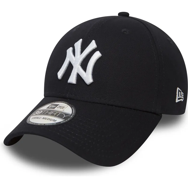 ciemnoniebieska-zakrzywiona-czapka-39thirty-classic-new-york-yankees-mlb-od-new-era