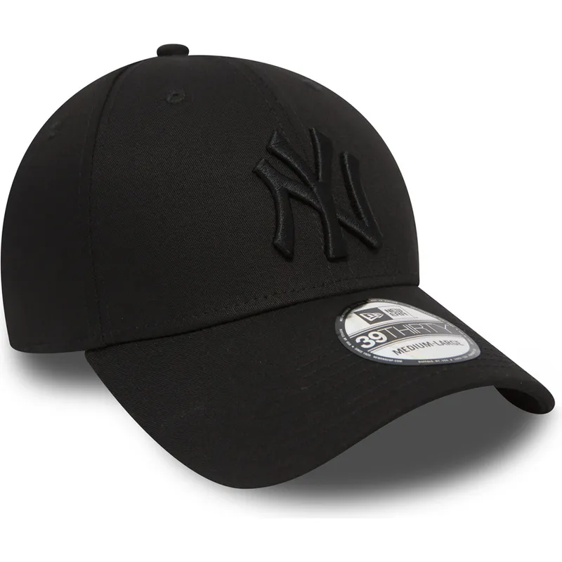 sort-buet-kasket-med-sort-logo-fitted-39thirty-classic-fra-new-york-yankees-mlb-fra-new-era