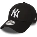 schwarze-gebogene-angepasste-kappe-39thirty-classic-der-new-york-yankees-mlb-von-new-era