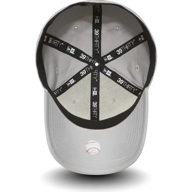 szara-zakrzywiona-czapka-39thirty-classic-new-york-yankees-mlb-marki-new-era