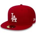 los-angeles-dodgers-mlb-59fifty-essential-rod-anpassad-flat-keps-fran-new-era