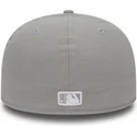 cappellino-piatto-grigio-aderente-59fifty-essential-dei-los-angeles-dodgers-mlb-di-new-era