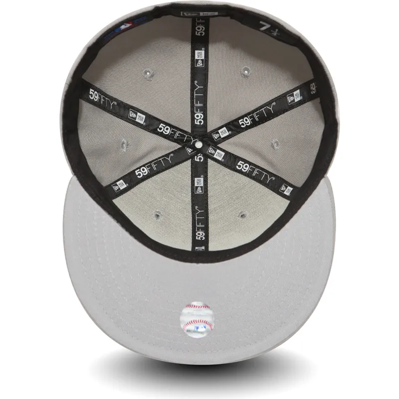 szara-dopasowana-czapka-z-daszkiem-59fifty-essential-los-angeles-dodgers-mlb-od-new-era