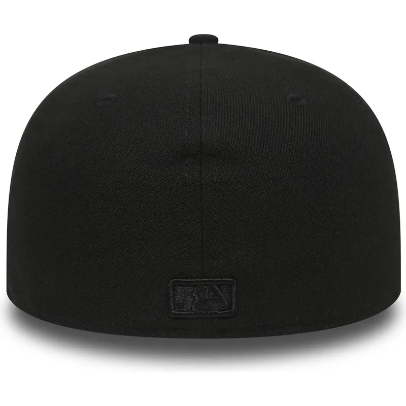new-era-new-york-yankees-mlb-59fifty-black-on-black-justerbar-svart-flat-keps