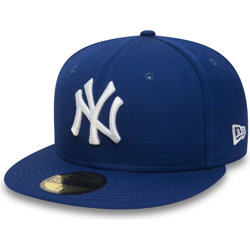 mutzen-flach-blau-angepasst-59fifty-essential-der-new-york-yankees-mlb-von-new-era mutzen-flach-blau-angepasst-59fifty-essential-der-new-york-yankees-mlb-von-new-era
