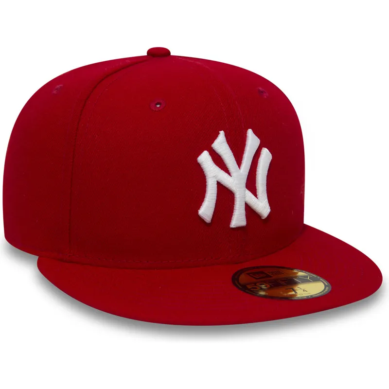 rod-fitted-59fifty-essential-flad-kasket-fra-new-york-yankees-mlb-af-new-era