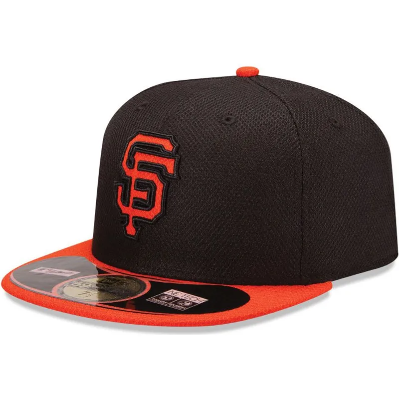 cappelli-piatta-nero-regolato-59fifty-diamond-era-dei-san-francisco-giants-mlb-di-new-era
