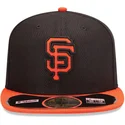 cappello-piatto-nero-aderente-59fifty-diamond-era-dei-san-francisco-giants-mlb-di-new-era