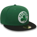 cappello-piatto-verde-regolabile-59fifty-essential-dei-boston-celtics-nba-di-new-era