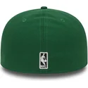 cappello-piatto-verde-chiuso-59fifty-essential-dei-boston-celtics-nba-di-new-era