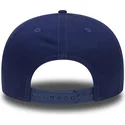 los-angeles-dodgers-mlb-9fifty-essential-verstellbare-blaue-flat-cap-von-new-era