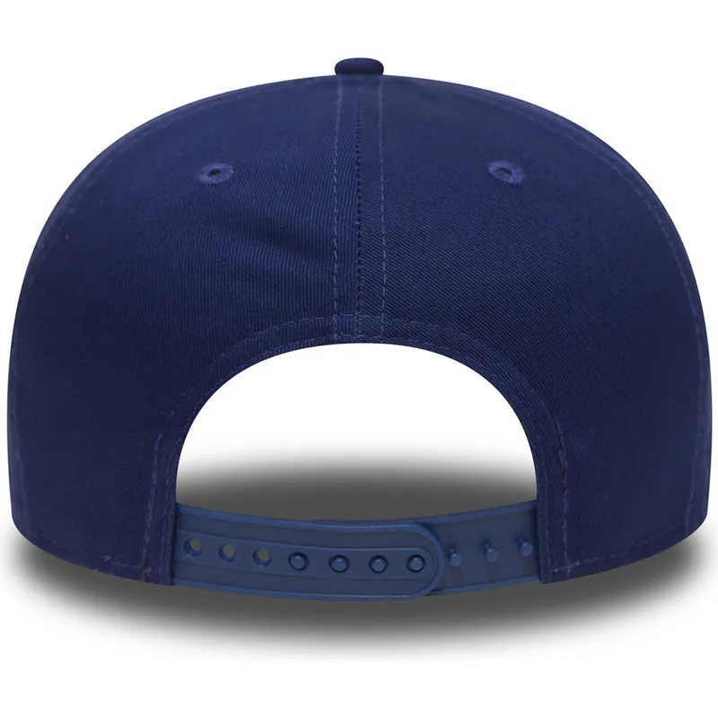 los-angeles-dodgers-mlb-new-era-9fifty-essential-justerbar-bla-fladskaerm-kasket