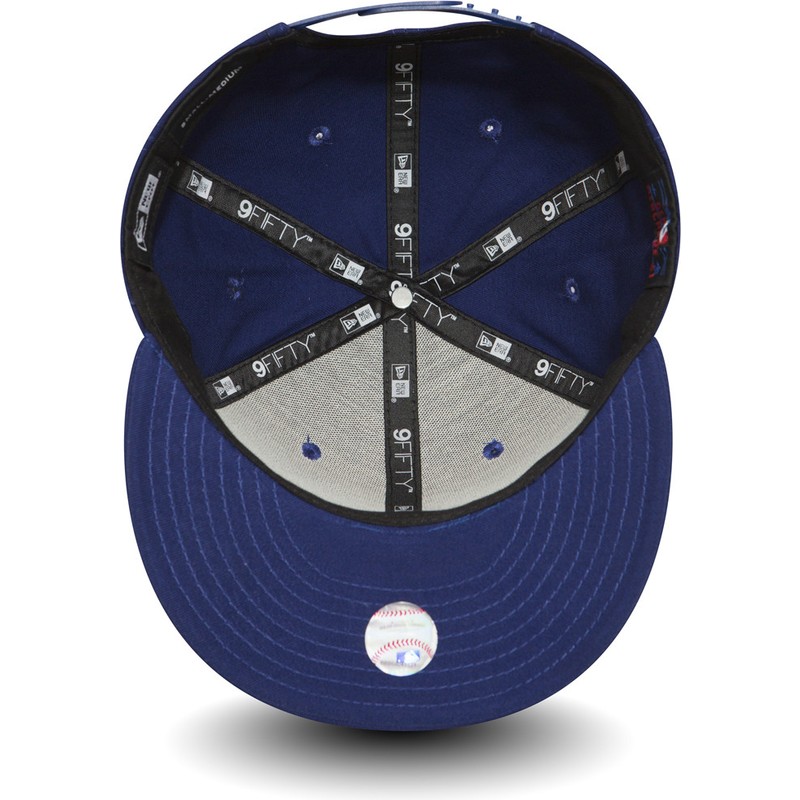 Cappellino visiera piatta blu regolabile 9FIFTY Essential di Los Angeles  Dodgers MLB di New Era: Caphunters.ch