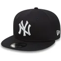 new-era-new-york-yankees-mlb-9fifty-essential-justerbar-marinebla-flat-kasket