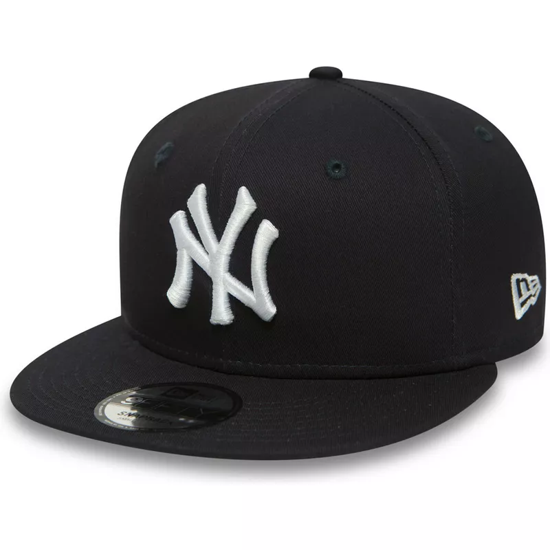 Gorra plana azul 9FIFTY Essential de New York Yankees MLB de New Era: Caphunters.ch