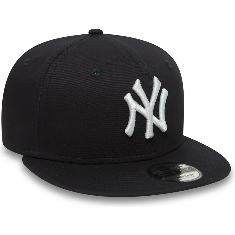 cappello-piatto-blu-navy-regolabile-9fifty-essential-dei-new-york-yankees-mlb-di-new-era