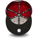 cappello-piatto-rosso-regolabile-9fifty-cotton-block-dei-new-york-yankees-mlb-di-new-era