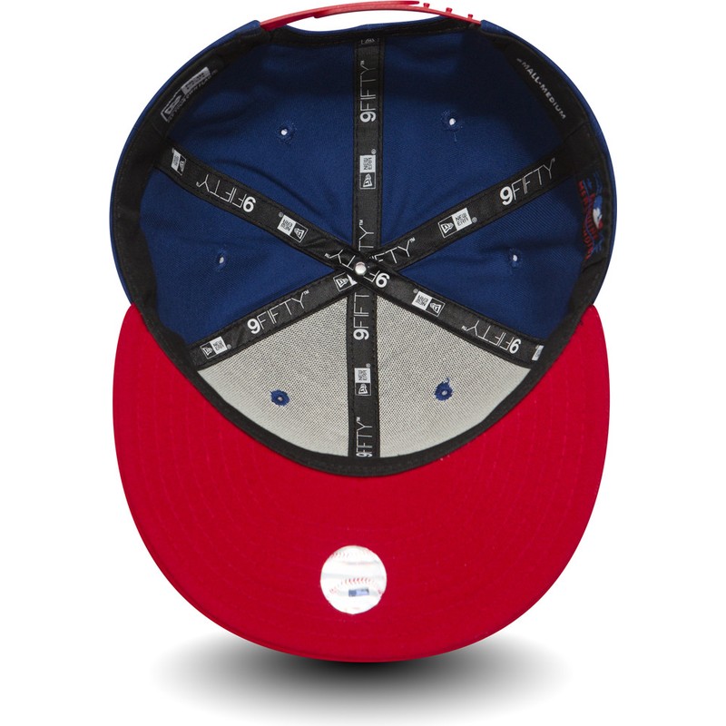 new-era-flat-brim-9fifty-cotton-block-new-york-yankees-mlb-snapback-cap-blau-
