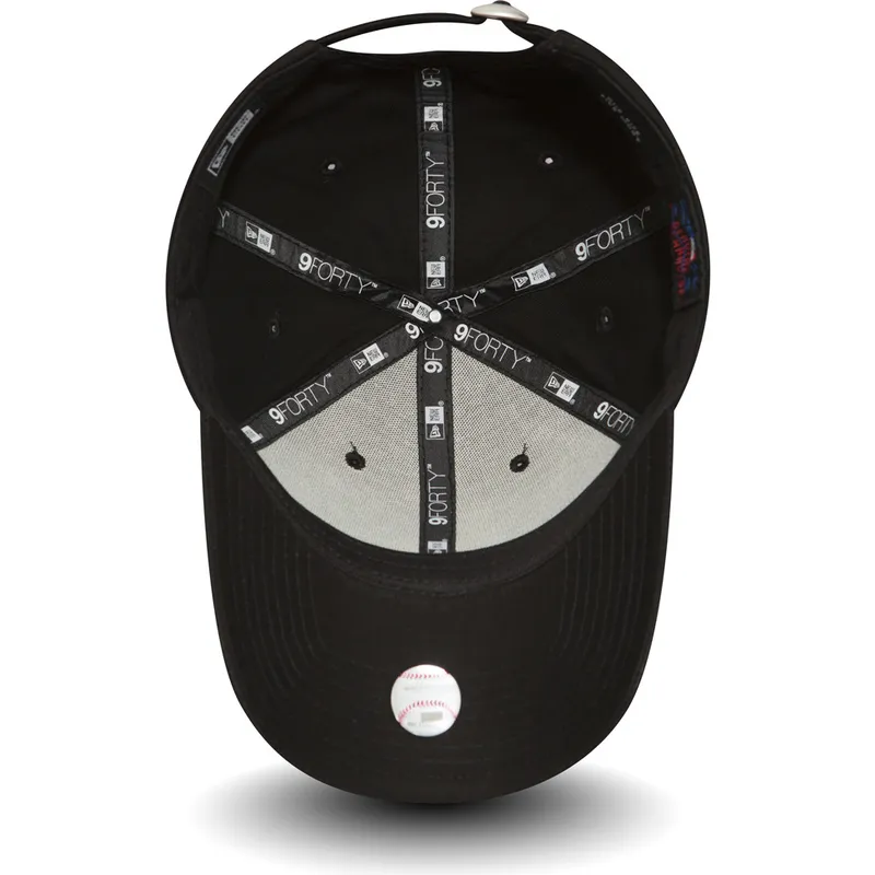 czarna-regulowana-czapka-z-zakrzywionym-daszkiem-9forty-essential-los-angeles-dodgers-mlb-new-era