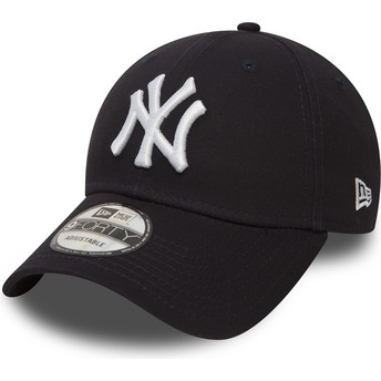 Cappellino visiera curva nero regolabile 9FORTY Essential di New York  Yankees MLB di New Era: Caphunters.ch