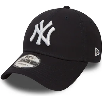 Justerbar 9FORTY Essential mørkeblå bøjet skygge kasket fra New York Yankees MLB af New Era