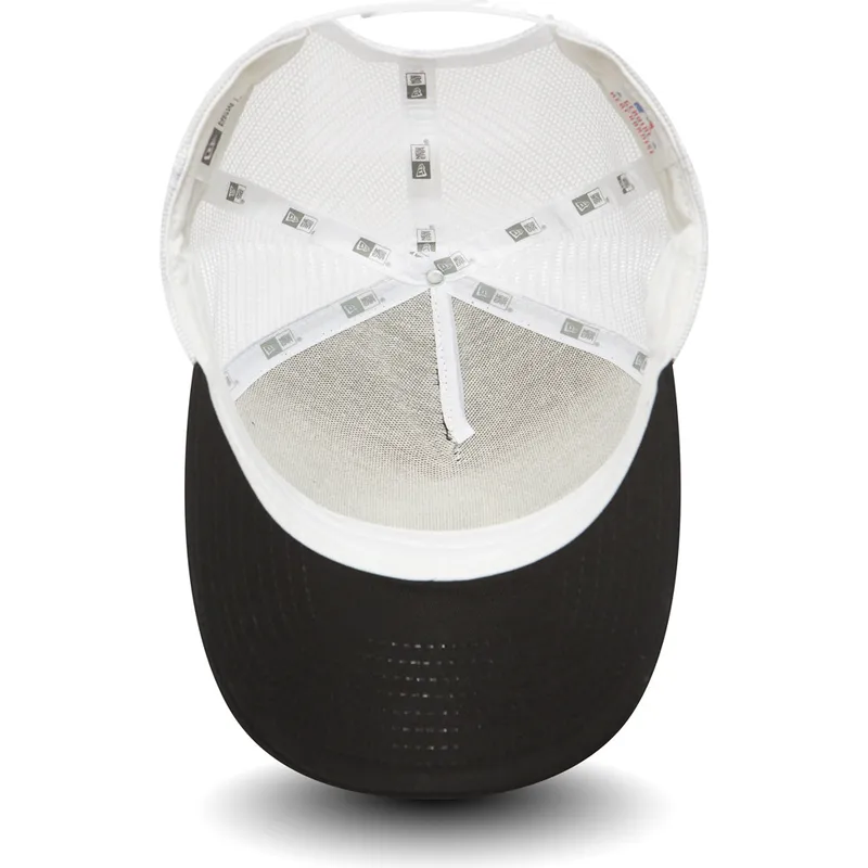 svart-clean-a-frame-truckerkeps-los-angeles-dodgers-mlb-fran-new-era