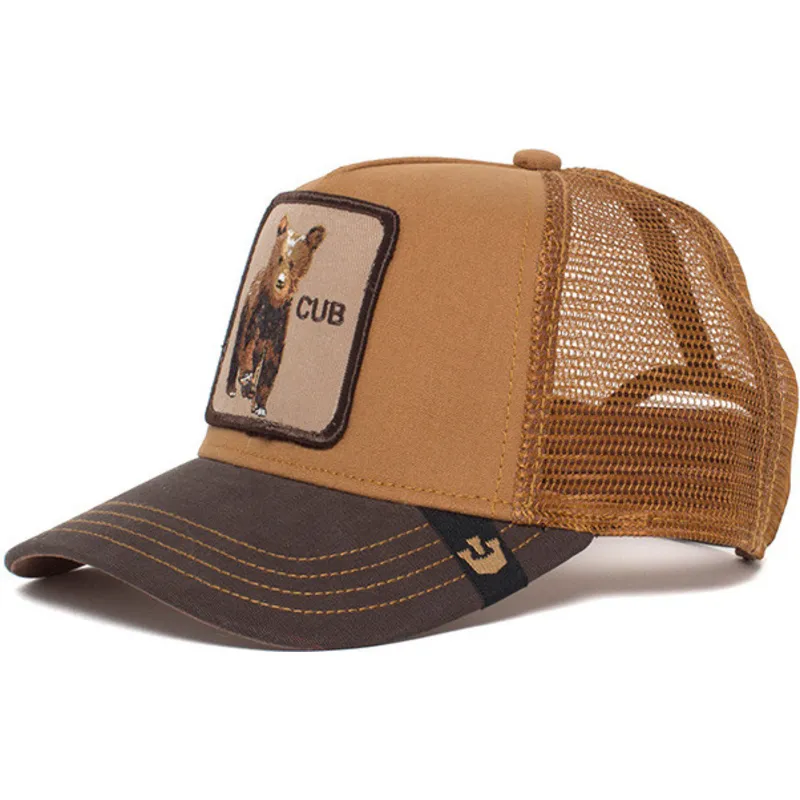 cappelli-curva-marrone-snapback-per-bambino-the-farm-di-goorin-bros