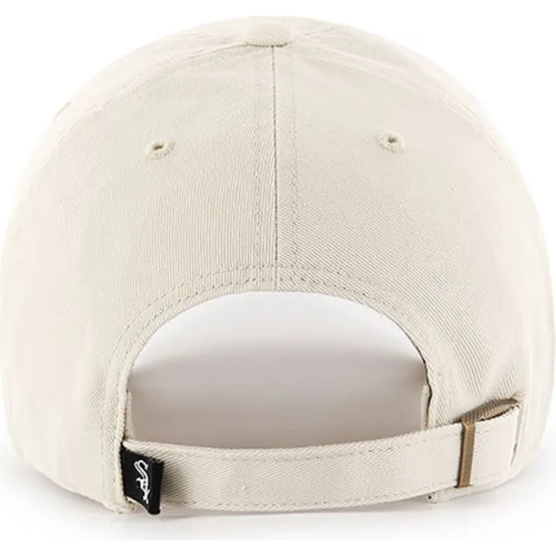 cappelli-curva-crema-cinghia-regolabile-dei-chicago-white-sox-mlb-di-47-brand