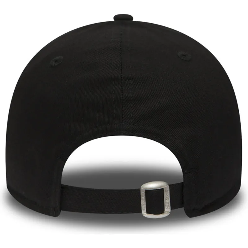 mutzen-gebogen-schwarz-verstellbares-band-9forty-essential-der-los-angeles-dodgers-mlb-von-new-era